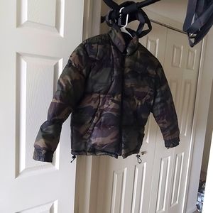 Camo puffer reversible